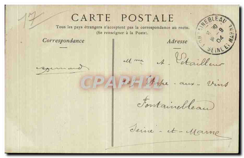 La Rochelle — Barques de Pêche — Collections ND. Phot. n°99 — Verso