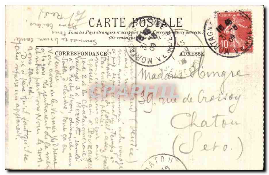 La Rochelle — L'Avant-Port — LL. — n°146 — Rückseite