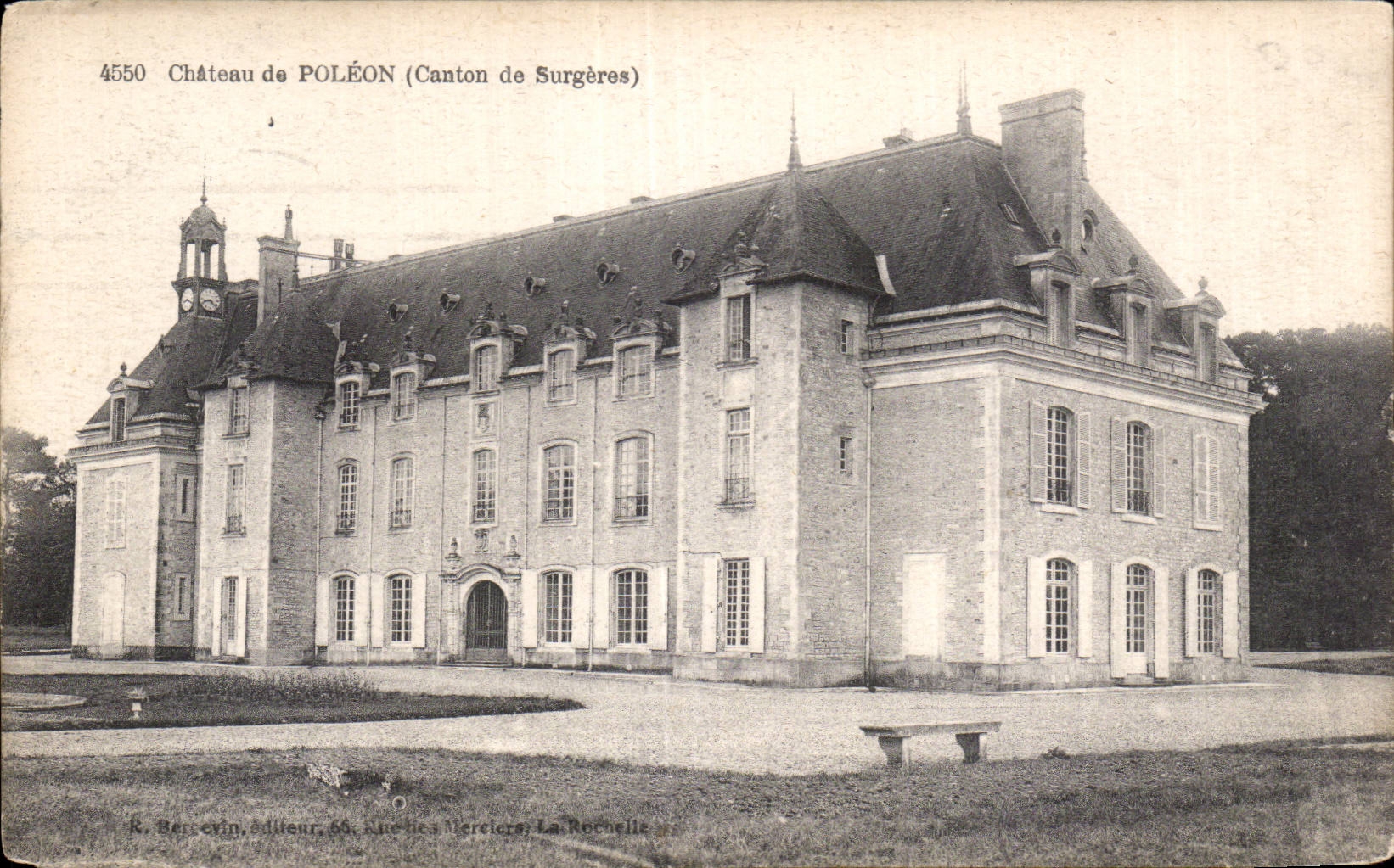 CPA Chateau de Poleon Canton de Surgeres