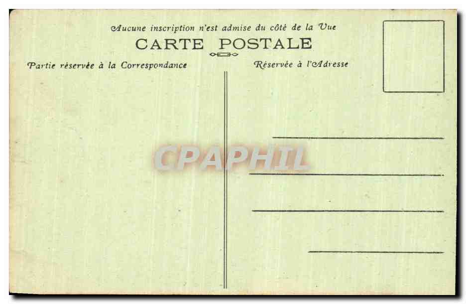 CPA Militaria le fort de Vaux  — Rückseite