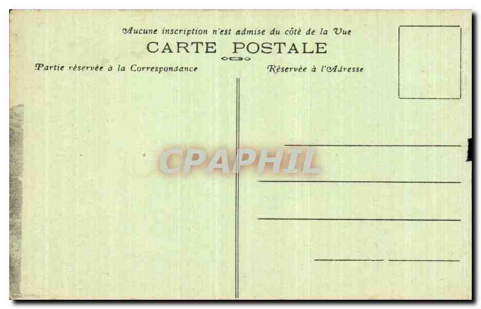 CPA Militaria Guerre 1914 Le fort de Vaux  — Rückseite