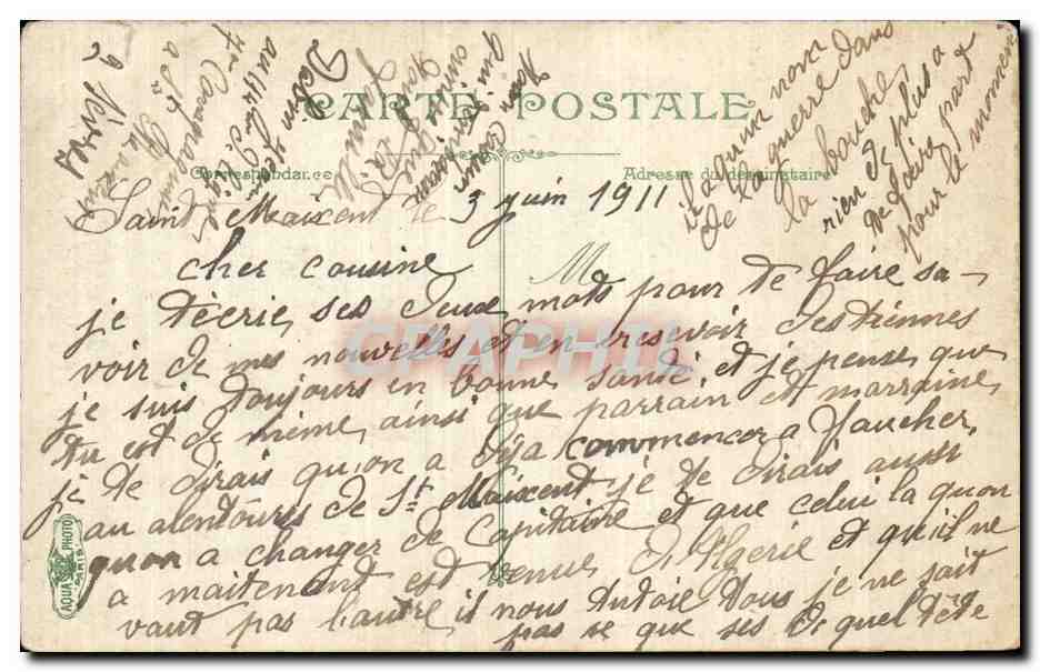 CPA Militaria Guerre de 1914 Infanterie Battage des couvertures — Rückseite