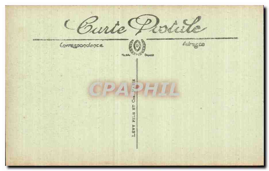 CPA Militaria Les ruines de la grande guerre Armentieres Place et eglise Notre Dame  — Rückseite