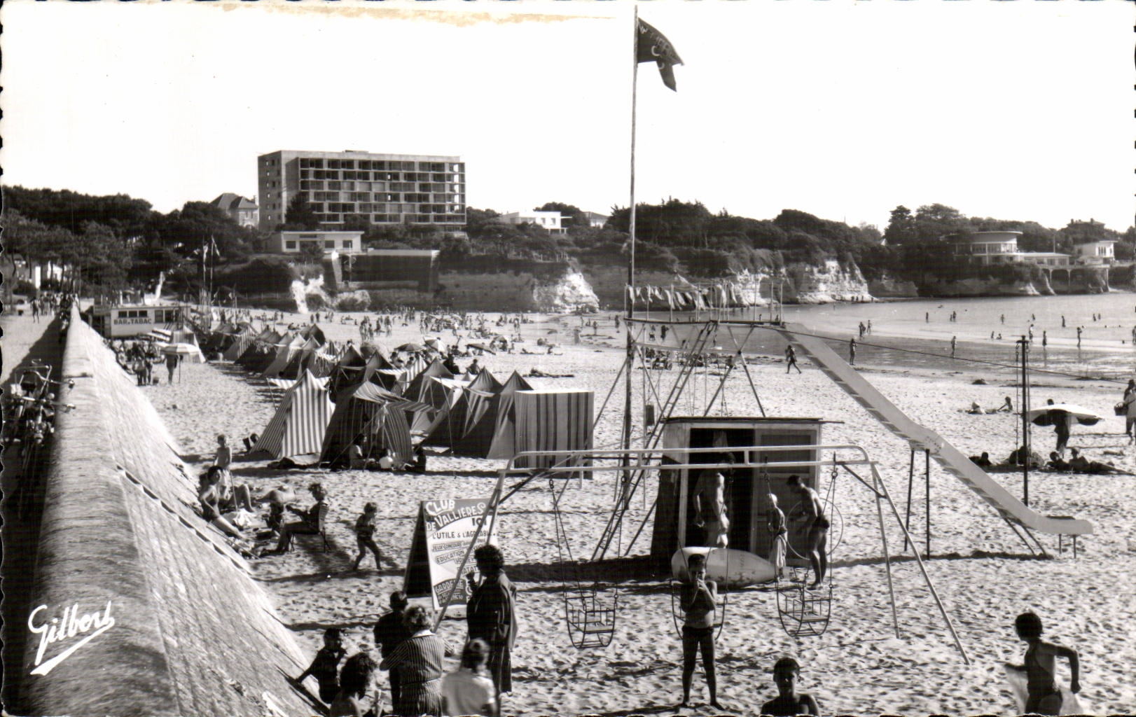 La Plage et les Rochers de Vallières — ST GEORGES DE DIDONNE — Éditions Charentaises d'Art, Jarnac