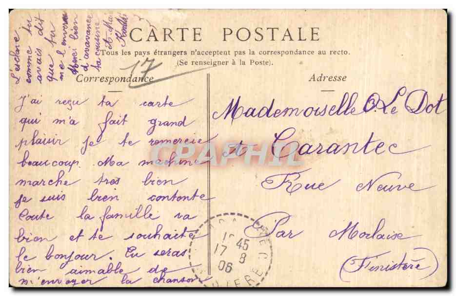 CPA La Rochelle La plage a l heure des bains — Verso