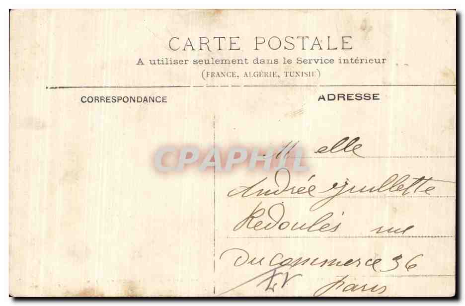 CPA La Rochelle Vue generale — Rückseite