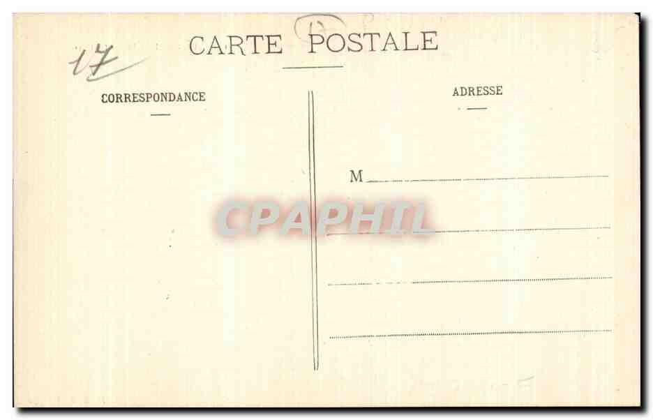 CPA La Rochelle Le port Bateaux — Verso