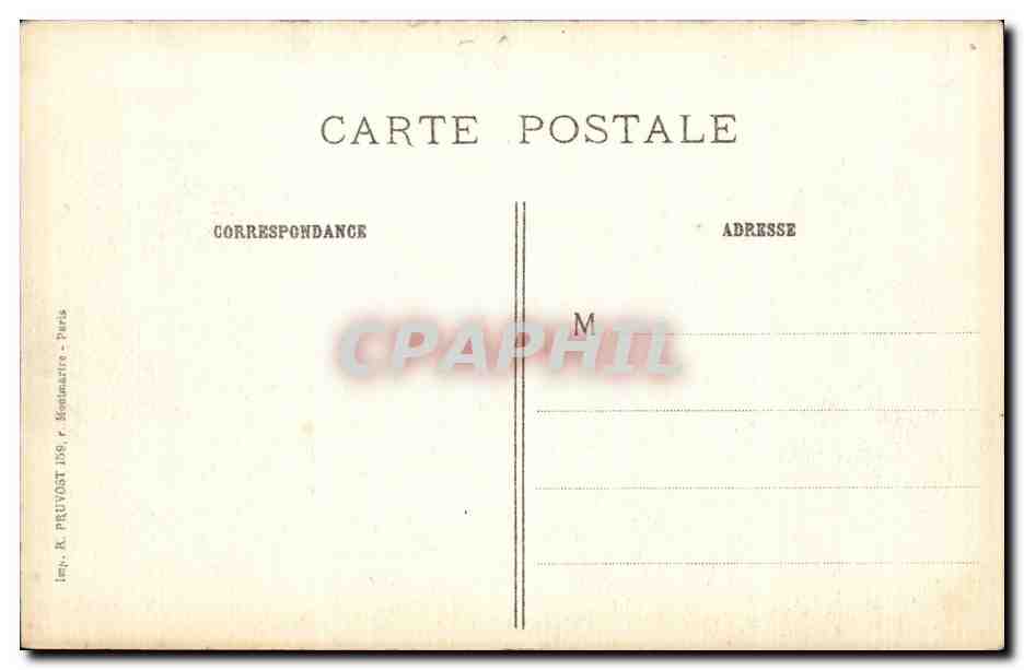 CPA Militaria la guerre 1914 Suippes le chateau apres les terribles bombardements  — Rückseite