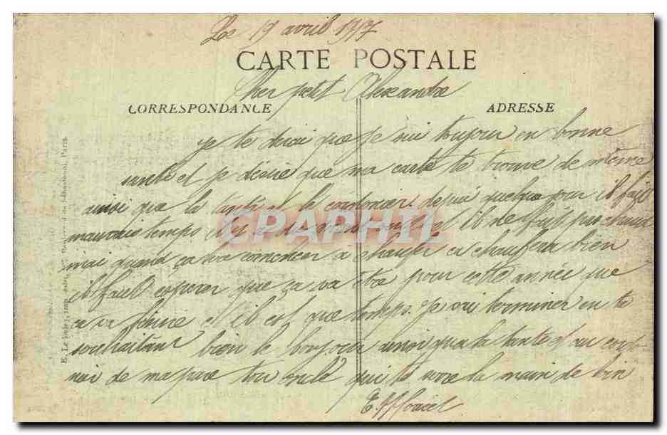 CPA Militaria En Orient Baie de Salonique Appontements francais — Rückseite