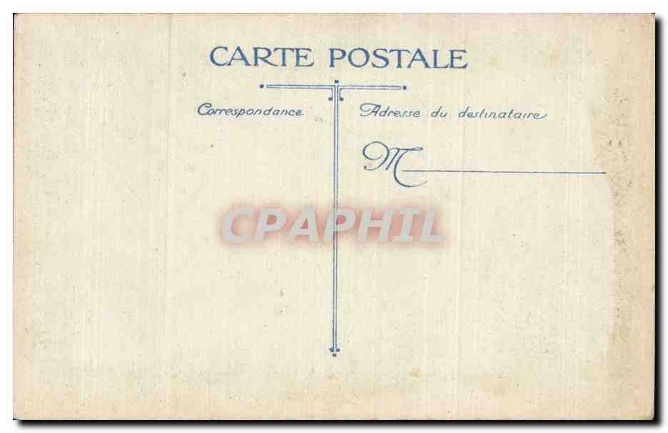 CPA Militaria Le roi Albert 1er — Rückseite