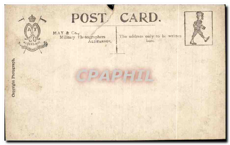 CARTE PHOTO Militaria Zeppelin Dirigeable Ballon The new army airship — Rückseite
