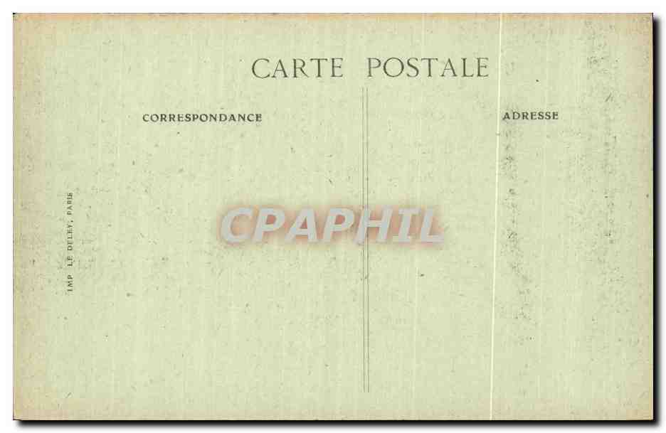 CPA Militaria Les fetes de la victoire a Paris 14juillet 1919 Le defile de Castelnau — Rückseite