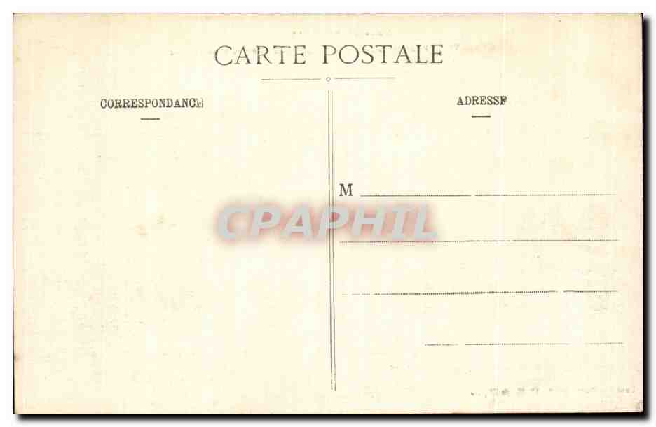 CPA Militaria Gerbeviller La Martyre Les ruines du chateau vues du parc — Rückseite