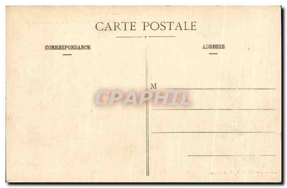 CPA Militaria Environs de Luneville Gellenoncourt apres le bombardement — Rückseite