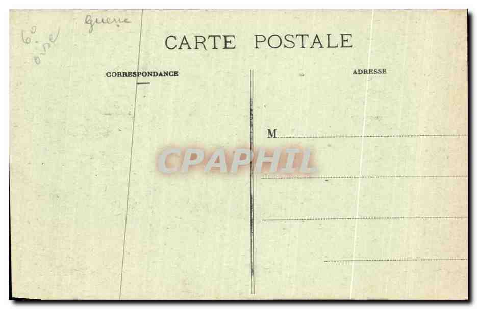 CPA Militaria Dorest La grande porte d une ferme  — Rückseite
