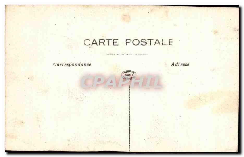 Château de la Motte — vue détaillée — éditeur non identifié — Verso