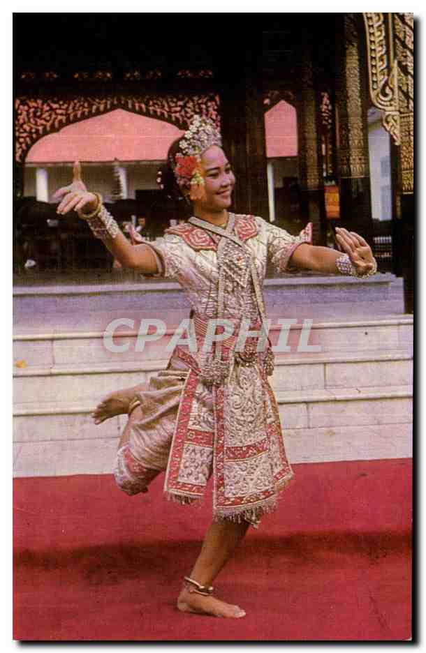 CPSM Thailand Thailande The Chui Chai dances Bangkok