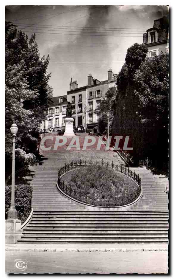 CPSM Blois Escalier Denis Papin
