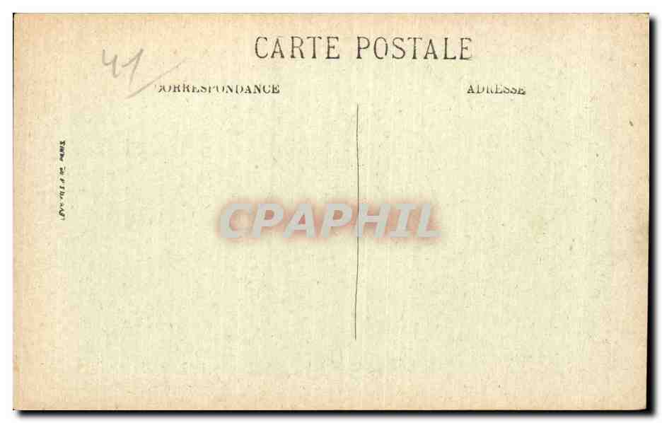 CPA Saint Aignan Le deversoir sur le Cher et la vue generale — Rückseite