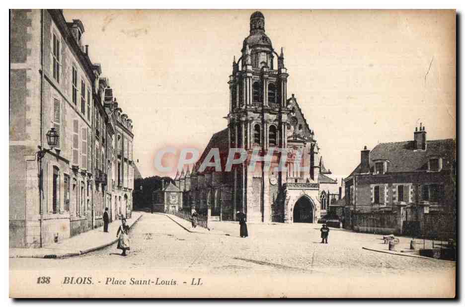 CPA Blois Place Saint Louis
