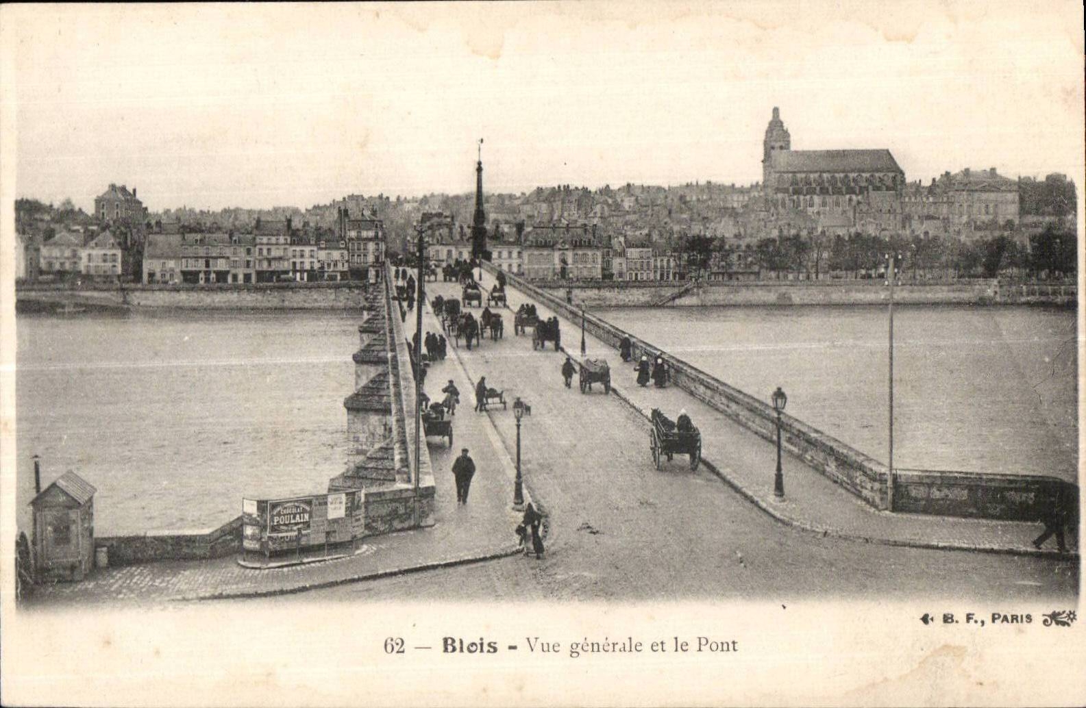 CPA Blois vue generale et le pont 
