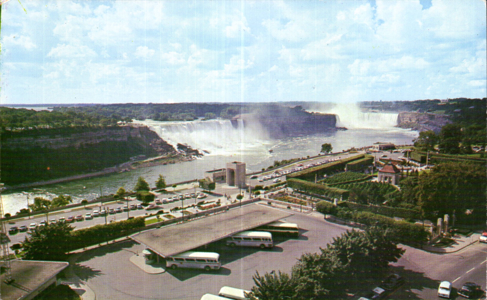 CPSM Canada General view of Niagara Falls