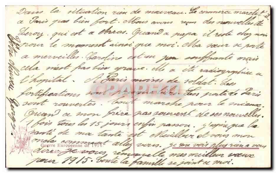 CPA Militaria Un terrible duel d artillerie par dessu Dixmude  — Rückseite