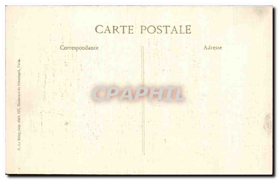 CPA Militaria Les zeppelins sur Paris Deux enfants echappes a la mort — Rückseite