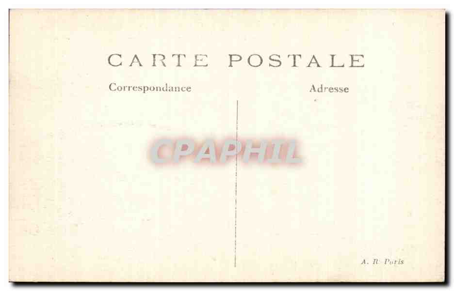 CPA Militaria Guerre de 1914 1918 Pont Saint Maxence Le pont de pierre sur l Oise — Rückseite