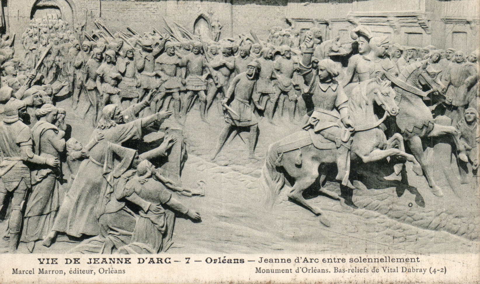 Orléans — Jeanne d'Arc entre solennellement — Marcel Marron, éditeur, Orléans