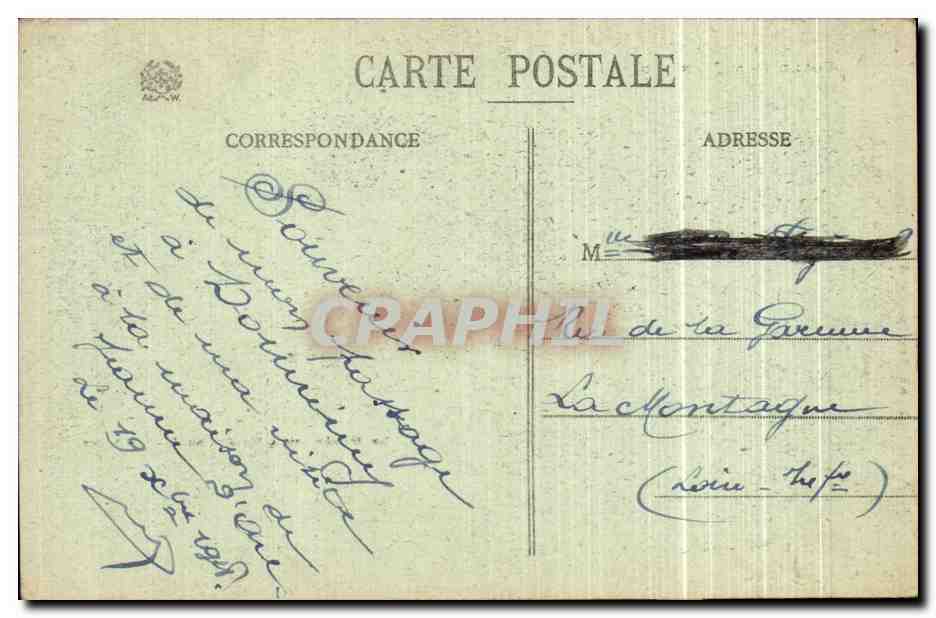 Domrémy - Chambre de Jeanne d'Arc et Musée de la Maison de Jeanne d'Arc — Collection Jeanne d'Arc, Ad. Welet, Saint-Dié, n° 883 — Verso