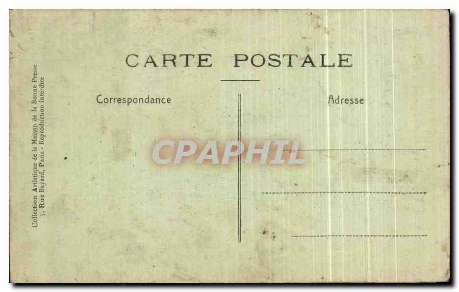 CPA Sainte Jeanne d arc est conduite au supplice Rouen — Rückseite