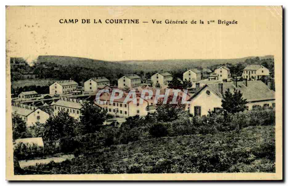 Camp de La Courtine — Vue Générale de la 2ème Brigade — Éditions de La Courtine