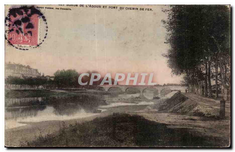 Bords de l'Adour et port du chemin de fer — Haret Guillar, Toulouse