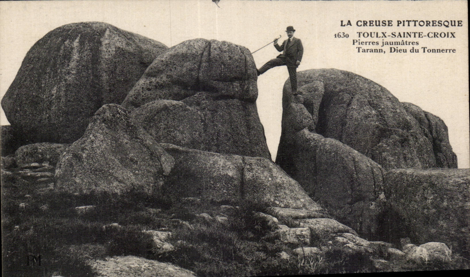 Die malerische Creuse — Toulx-Sainte-Croix, Pierres jaumâtres — Tarann, Gott des Donners