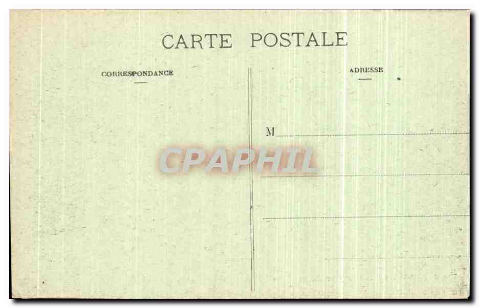 Senslis — Hôtel du Nord incendié par les Allemands — Lill. Paris — Verso