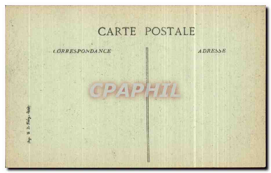 CPA Militaria Dans la Somme Eglise Eclusier  — Rückseite