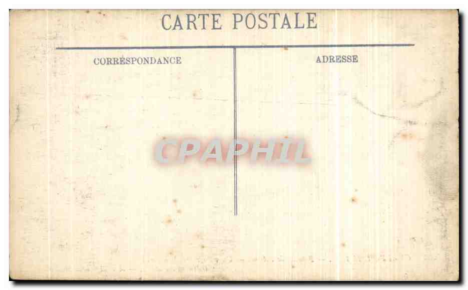 CPA Militaria Bataille de l Aisne Un village pres Soissons  — Rückseite