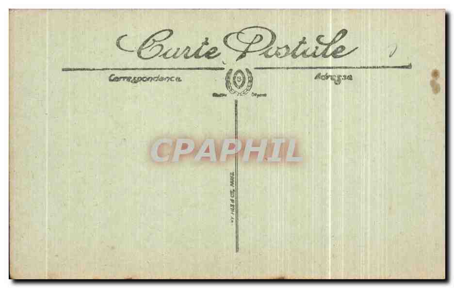 CPA Militaria Les ruines de la grande guerre Armentieres Aspect des environs de la gare pares le bombardement — Rückseite