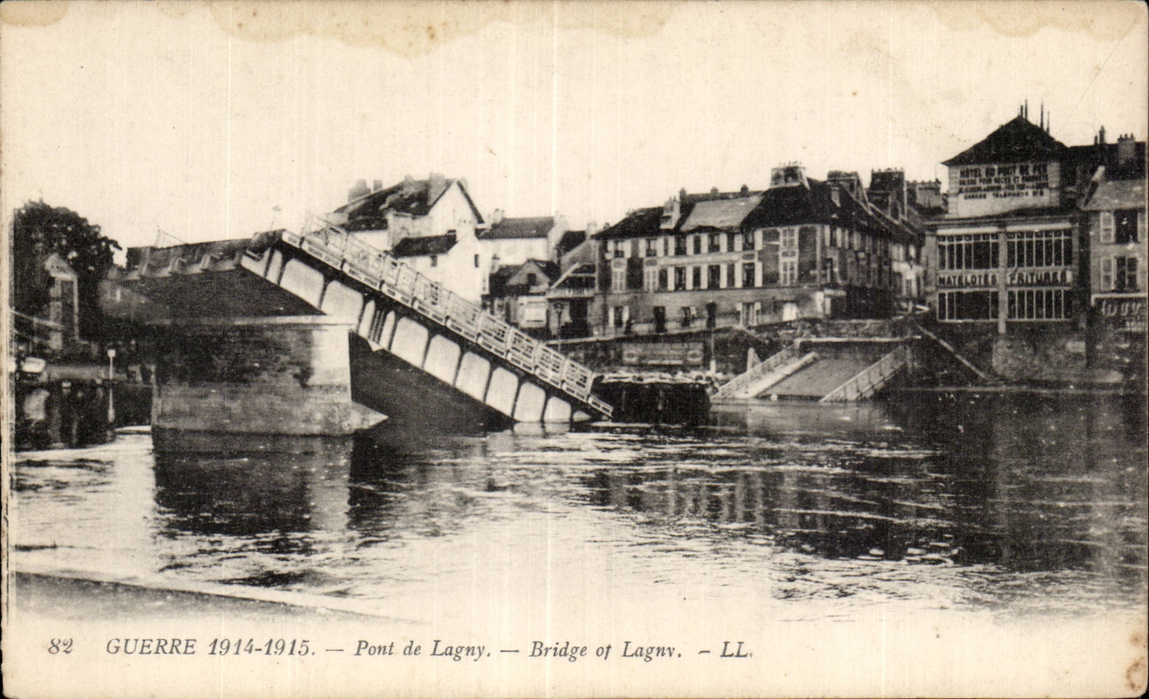 Ponte di Lagny — Guerra 1914-1915 — LL