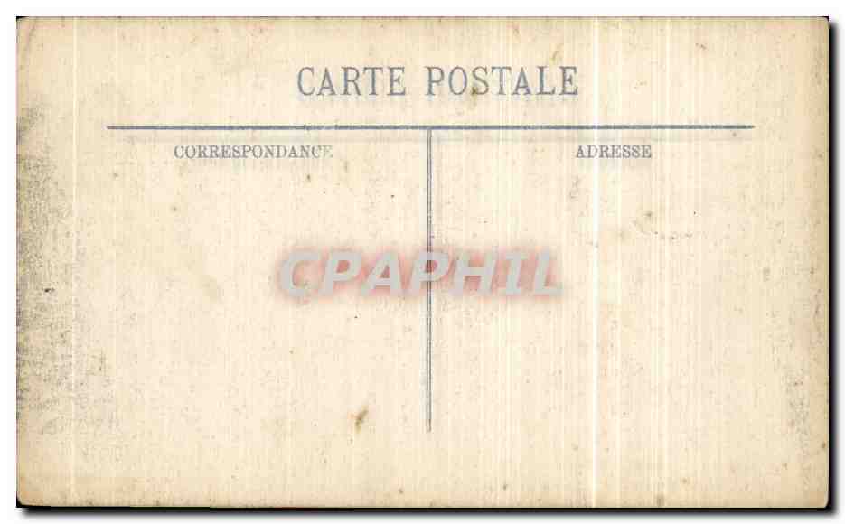 Soissons — Rue destruida durante la guerra 1914-1915 — LL — Reverso