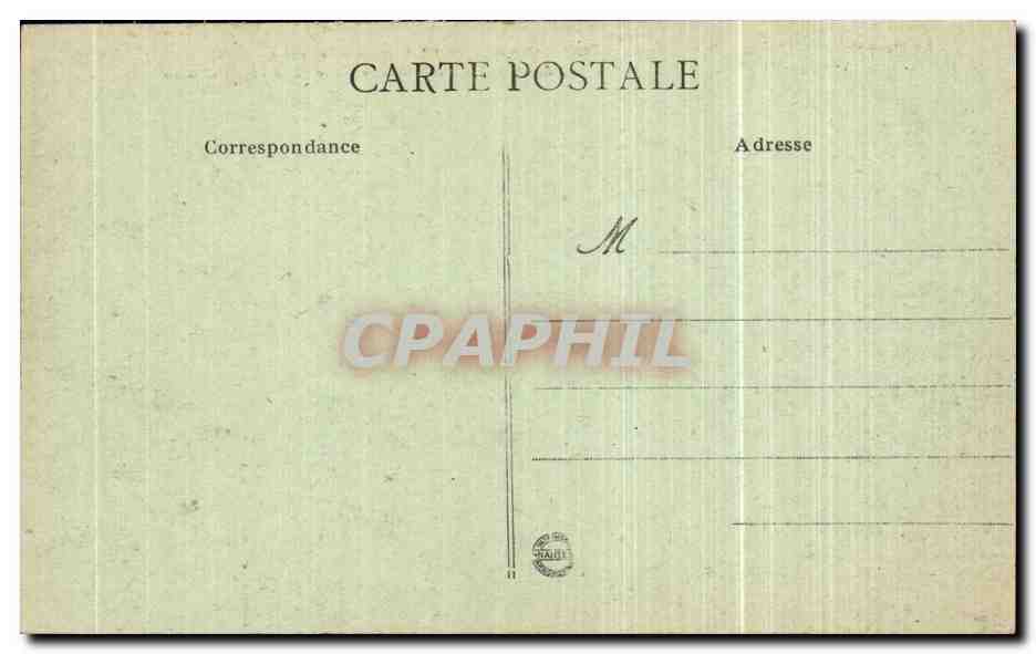 Bouchavesnes (Somme) — Les ruines de l'Église — L. G. H. Vise Paris, n° 593 — Rückseite