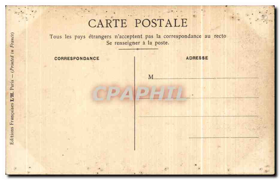 CPA Militaria Bataille de la Marne Le 75 en action  — Rückseite