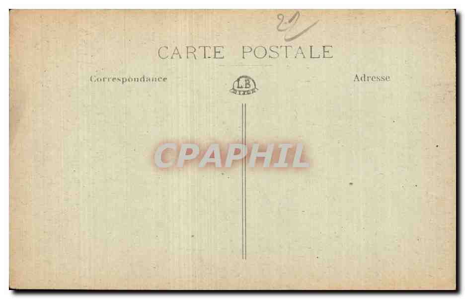 CPA Dijon Vue generale prise de Saint Michel — Rückseite