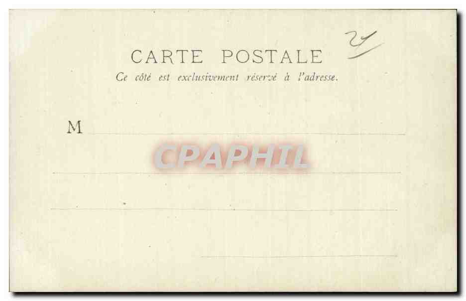 CPA Dijon St Benigne — Rückseite