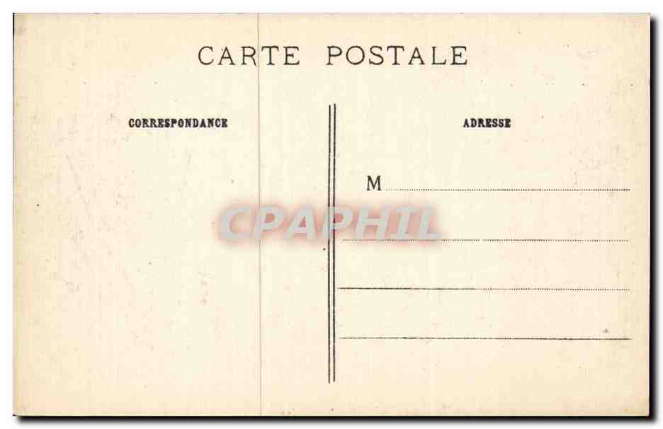 Campement d'artilleurs en Woëvre — La Grande Guerre 1914-15 — IMP. BAUDINIÈRE, NANTERRE — Rückseite