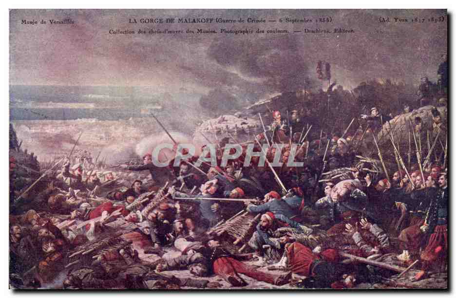 La Gorge di Malakoff — Guerra di Crimea — 6 Settembre 1856 — Deschiens, Edizioni