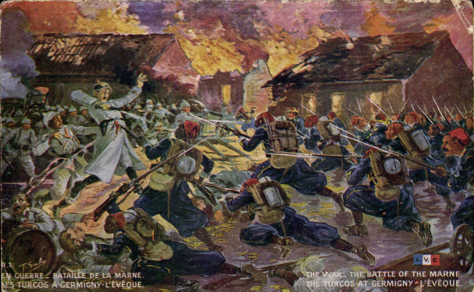 Batalla de la Marna — Germigny-l'Évêque — L.V.C.