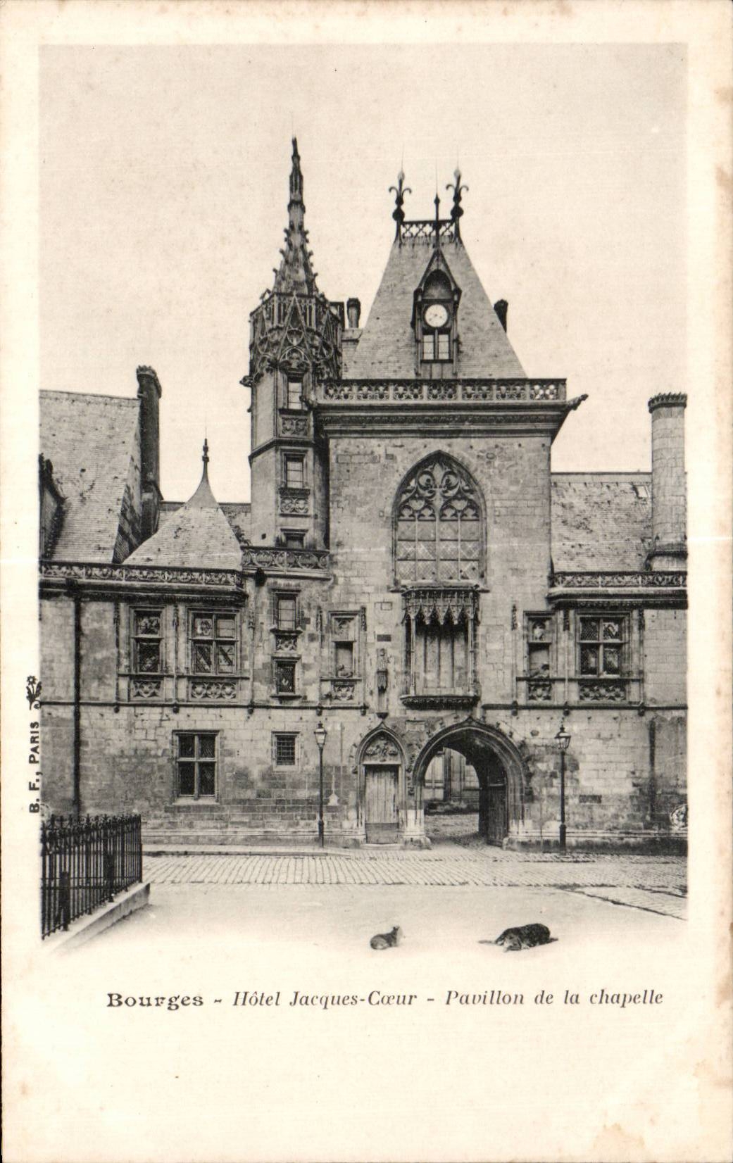 CPA Bourges Hotel Jacques Coeur Pavillon de la chapelle