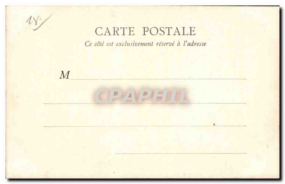 CPA Bourges Hotel Jacques Coeur Pavillon de la chapelle — Rückseite